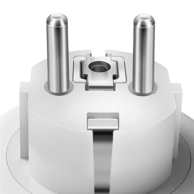 DIGOO DG-SP01 Dual USB Интерфейс штепсельная вилка европейского стандарта умная Wi-Fi розетка с светодиодный ночной Светильник APP дистанционного Управление, работает с Amazon Alexa Google