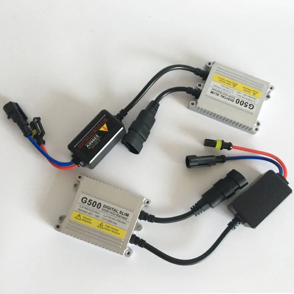 Ксеноновая лампа H7 55 Вт комплект Hid Автомобильный источник света ксеноновая HID 4300K