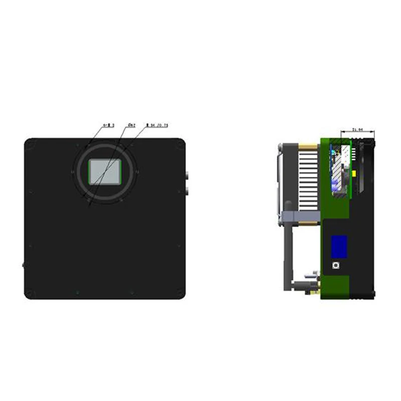 QHY16200/IC16200A - APS-H рамка интегрированная астрономический телескоп CCD Камера |