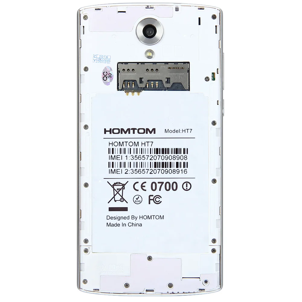 Оригинальный разблокировать HOMTOM HT7 5 ''смартфон 3G Android 1 MTK6580 4 ядра 0 ГГц г + 8 1280x720