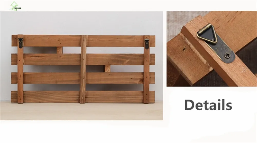 YIHONG ретро деревянные органайзеры настенный стеллаж для хранения магазин
