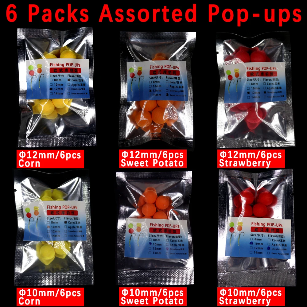 Wifreo 11 упаковок/Набор для ловли карпа PVA Mesh + Bag Nuggets Foam Pop Ups Bait инструменты оснастки