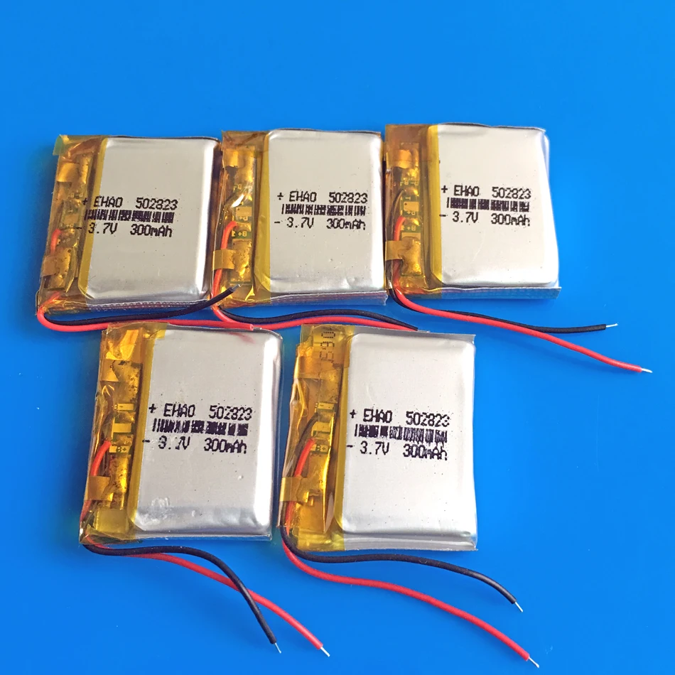 5 шт. литий ионные аккумуляторы 3 7 в 300 мАч|battery rechargeable|battery wholesalerechargeable battery |