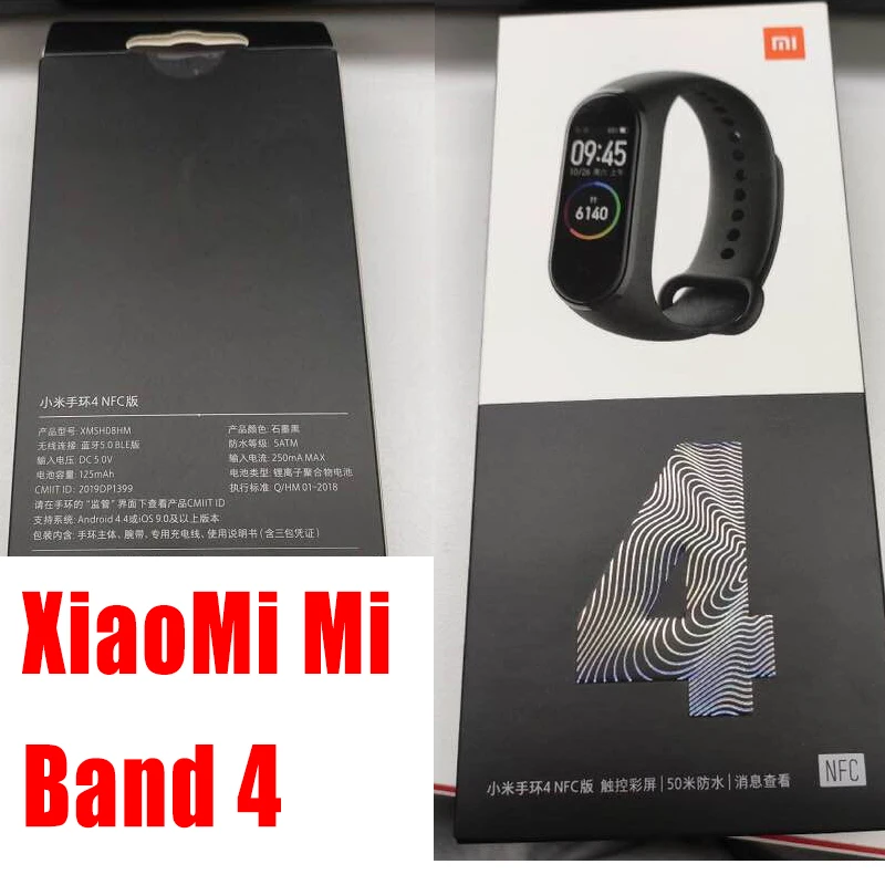 Xiaomi mi Band 4 глобальная Версия смарт-браслет AMOLED экран mi band 4 Band 4 Smartband фитнес-Браслет спортивный водонепроницаемый браслет