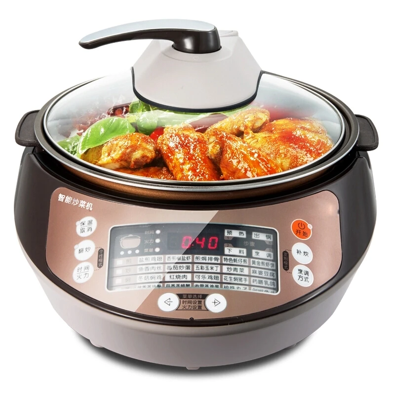 

Kitchen Electric Multicooker Stir-fry Cooking Pots Automatic Cooker Electric Pot Soup Steam Cooker arrocera electrica