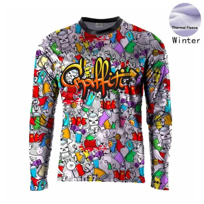 

Winter Thermal Fleece Men's Cycling Jersey long sleeve Ropa ciclismo Bicycle Wear Bike Clothing maillot Ciclismo 2019
