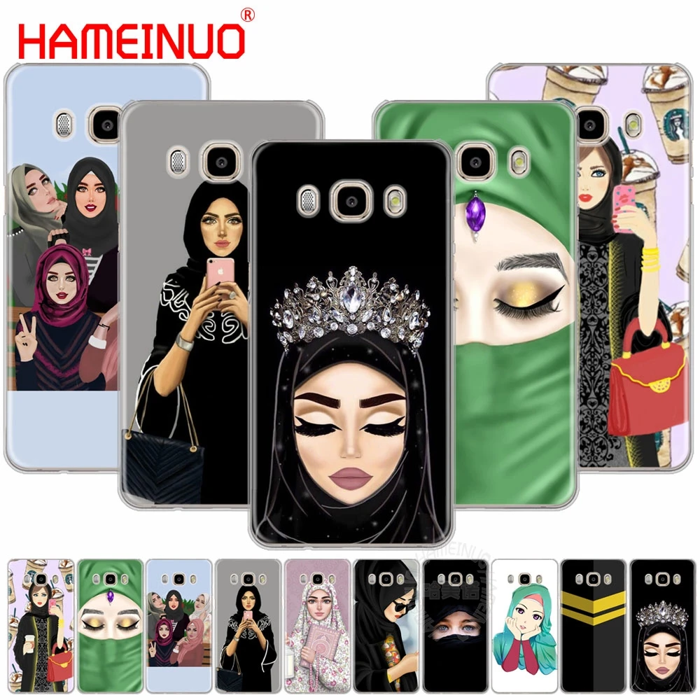 Hijab красивый мусульманский женский чехол для телефона Samsung Galaxy J1 J2 J3 J5 J7 MINI ACE 2016 2015