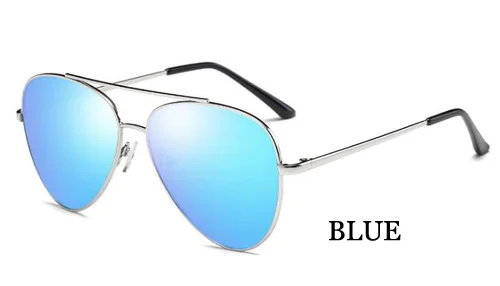 WPGJ038 blue MIZHO ярко-розовые женские солнцезащитные очки с эластичной поддержкой, унисекс, поляризационные авиадоры, зеркальные очки из сплава с сильной защитой от ультрафиолета, мужские очки для вождения - Цвет линз: WPGJ038 blue