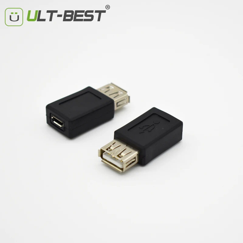 Ульт-Лучший USB 2 0 Тип A гнездовой к Micro адаптер переходник usb разъему | Электроника