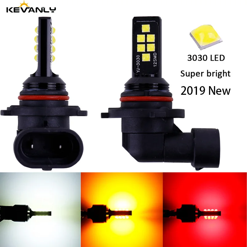 2 шт. 9005 HB3 LED 9006 HB4 светодиодные лампы Автомобильные противотуманные фары дальнего