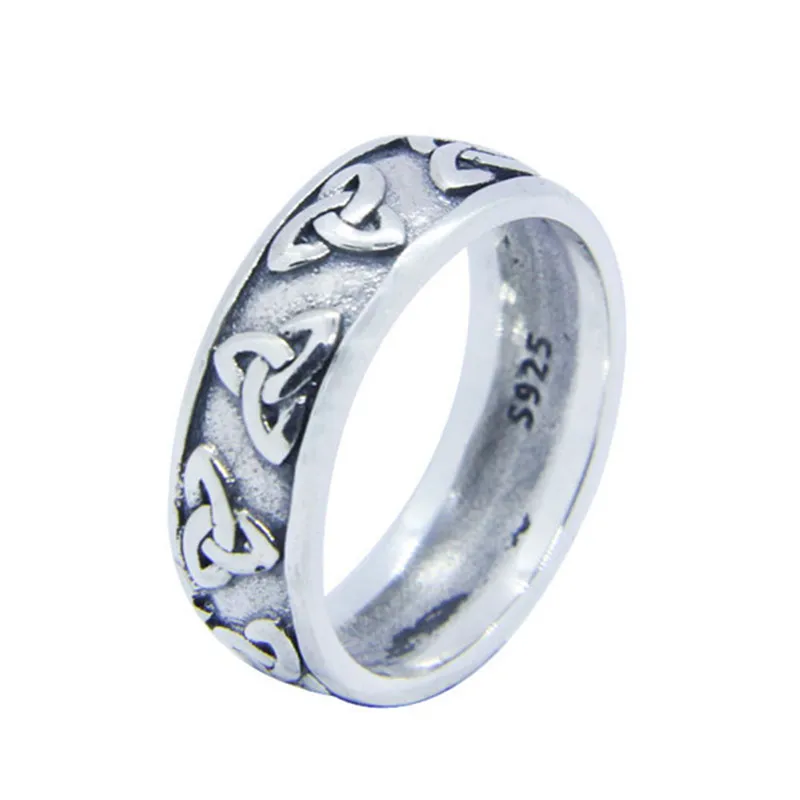 

Size 6-10 Cycle Biker 925 Sterling Silver Ring Newest Lady Girls S925 Fashion Band Party Ring