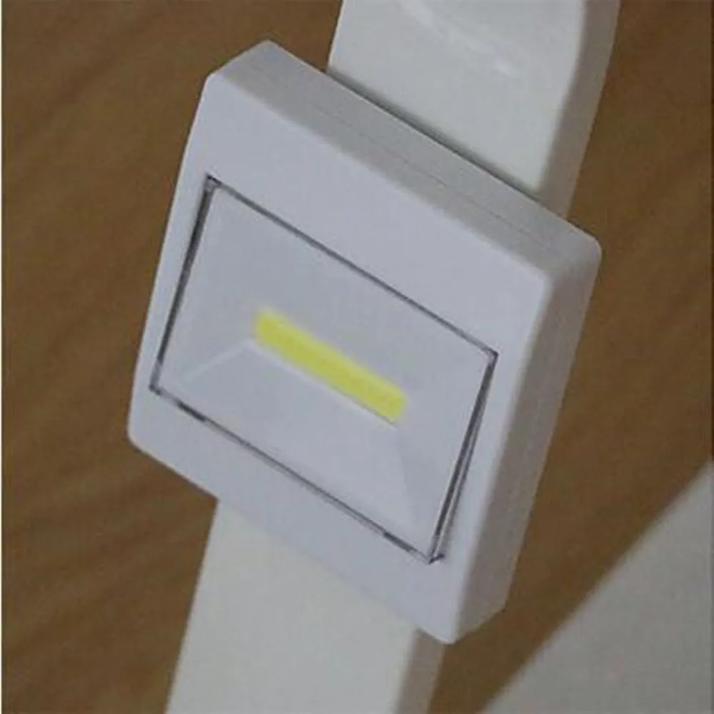 

Ultra Bright Mini LED Night Lights Camp COB Lamp 3*aaa Battery Operated Switch Wall Light Free Shipping