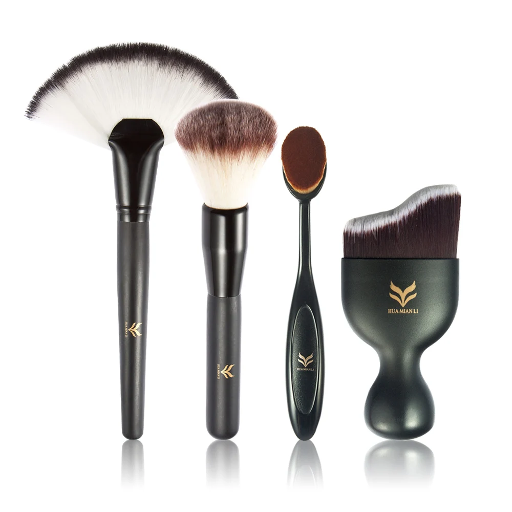 Супер сочетание 4 шт. плоской головкой Foundation Brush | Красота и здоровье