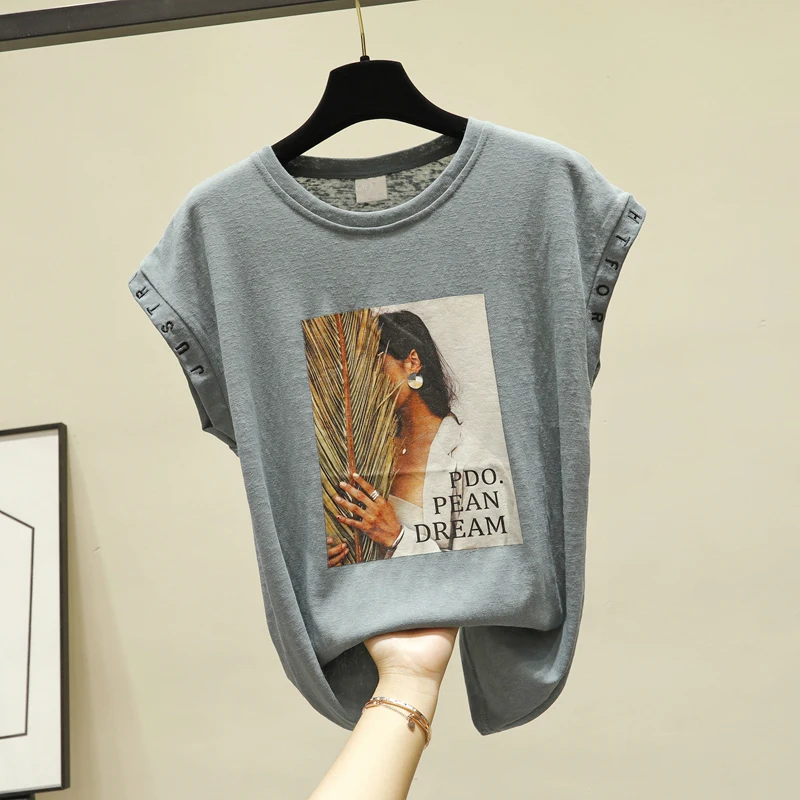 Женская футболка с короткими рукавами и рисунком авокадо зеленая летняя