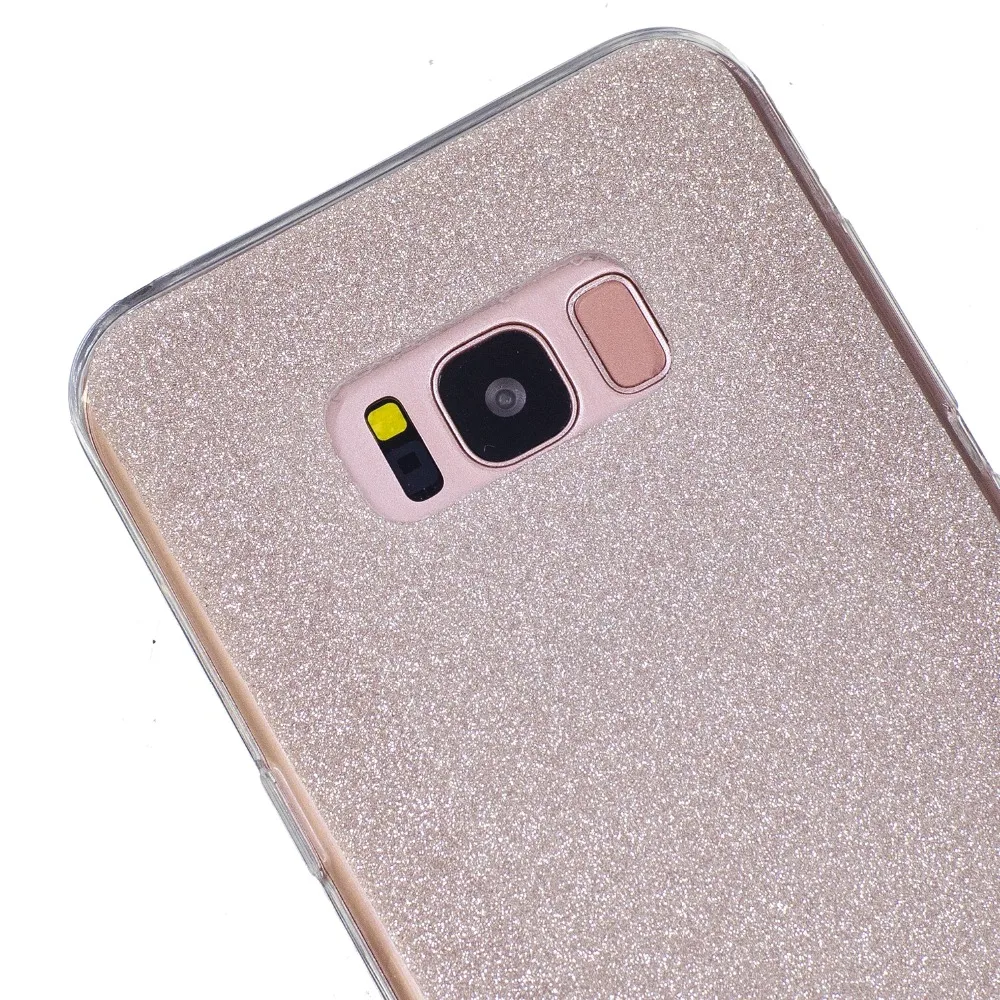 Покрытие Мягкий ТПУ чехол-накладка градиентного силиконовый чехол для samsung Galaxy S8