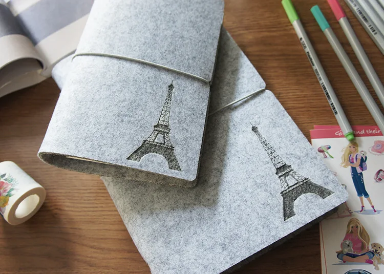 Спиральный блокнот Марияна из искусственной шерсти винтажный дневник записная