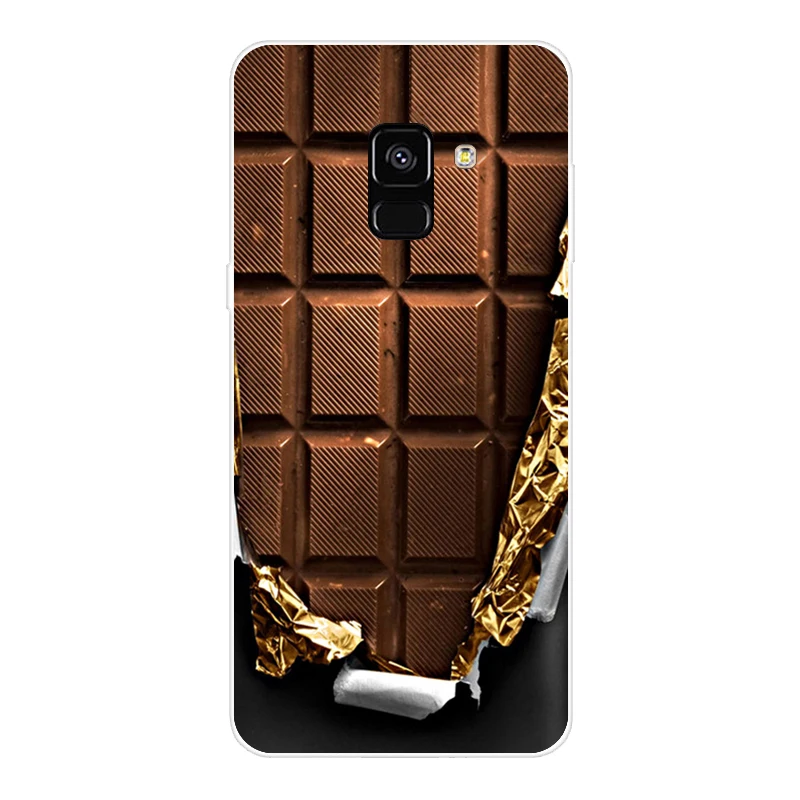 Силиконовый чехол для телефона Samsung Galaxy A8 2018 A530 A530F Plus A730 A730F прозрачные чехлы