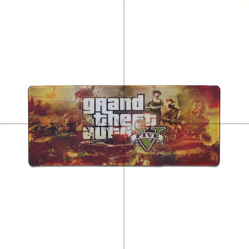 Подарочный коврик MaiYaCa для мальчиков GTA 5 HD обои ноутбука игровые мыши мягкий