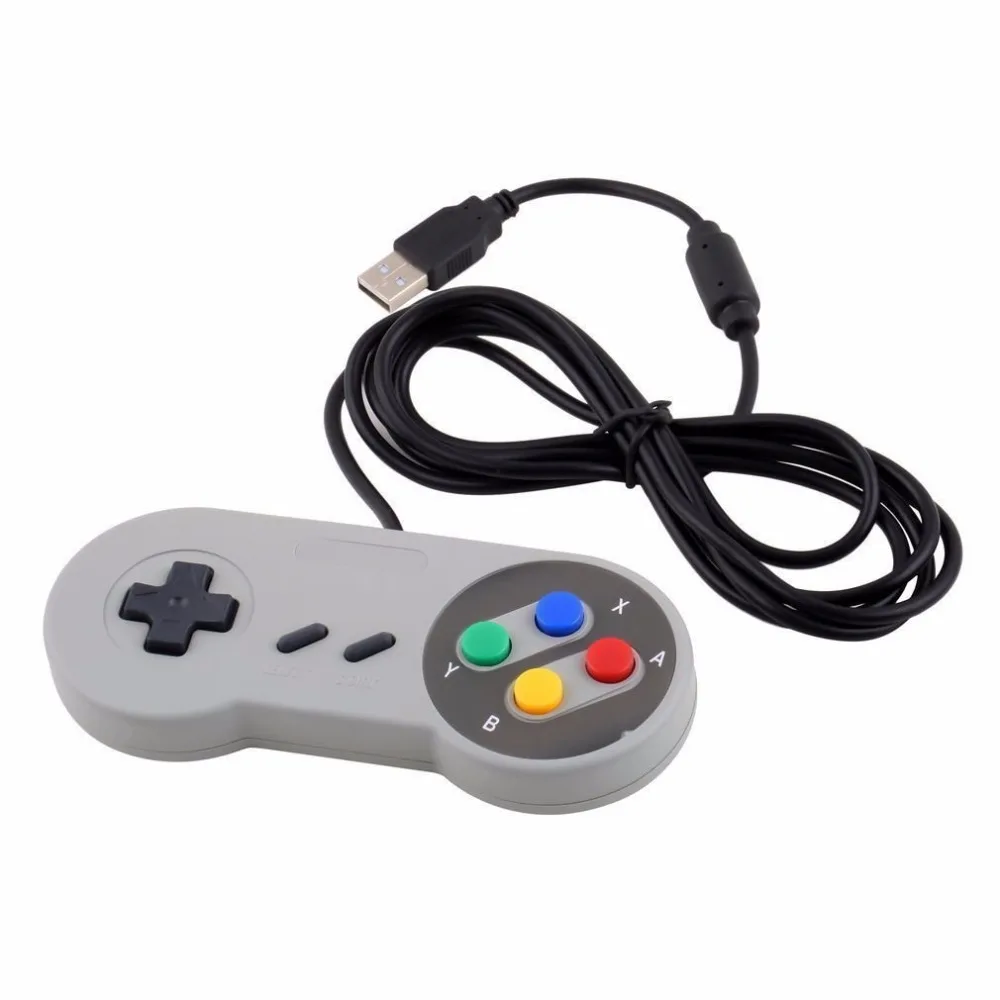 Игровой USB джойстик для Nintendo SNES геймпад ПК и Windows MAC|Геймпады| |