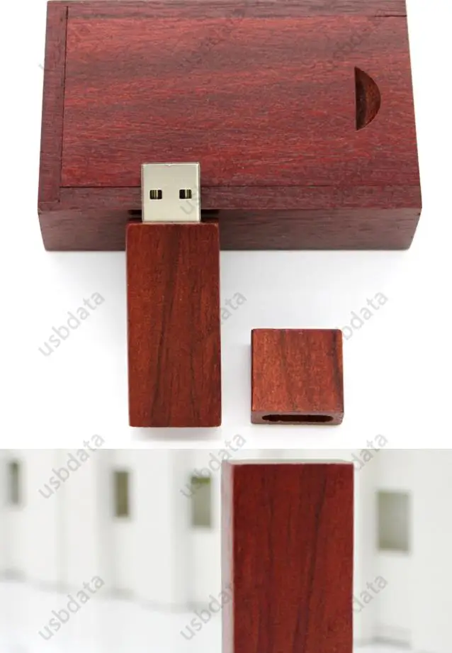 Высокое Качество Деревянный прямоугольник 8 ГБ/16 ГБ/32 ГБ/64 Гб USB 3,0 флеш-накопитель деревянный USB флеш-накопитель 16 ГБ 1 ТБ 2 ТБ 128 ГБ