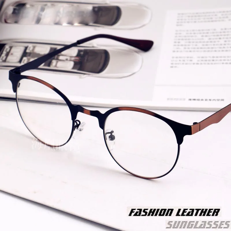 Новые женские и мужские очки для чтения в золотистой металлической оправе с