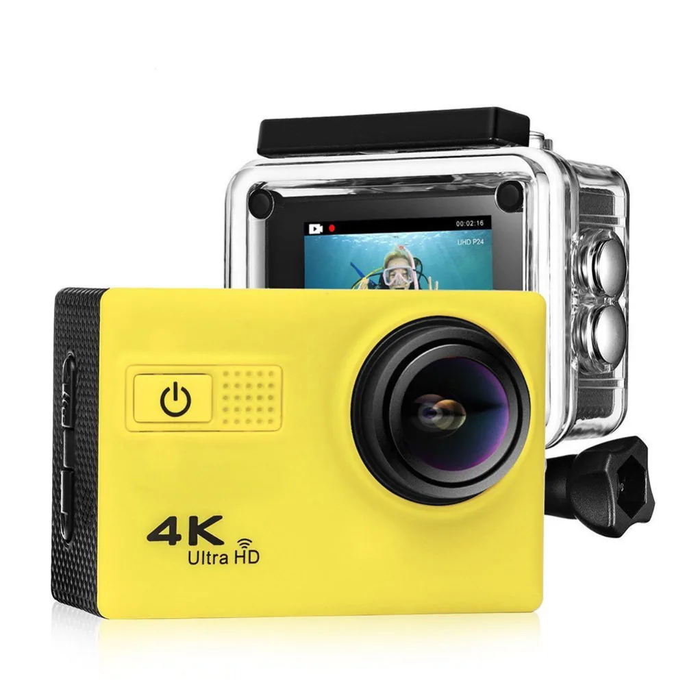 Новая версия EK F68 F68R 4K Ultra HD EIS Экшн-камера Novatek 96660 чипсет для sony IMX078 сенсор Wi-Fi Удаленная Водонепроницаемая камера