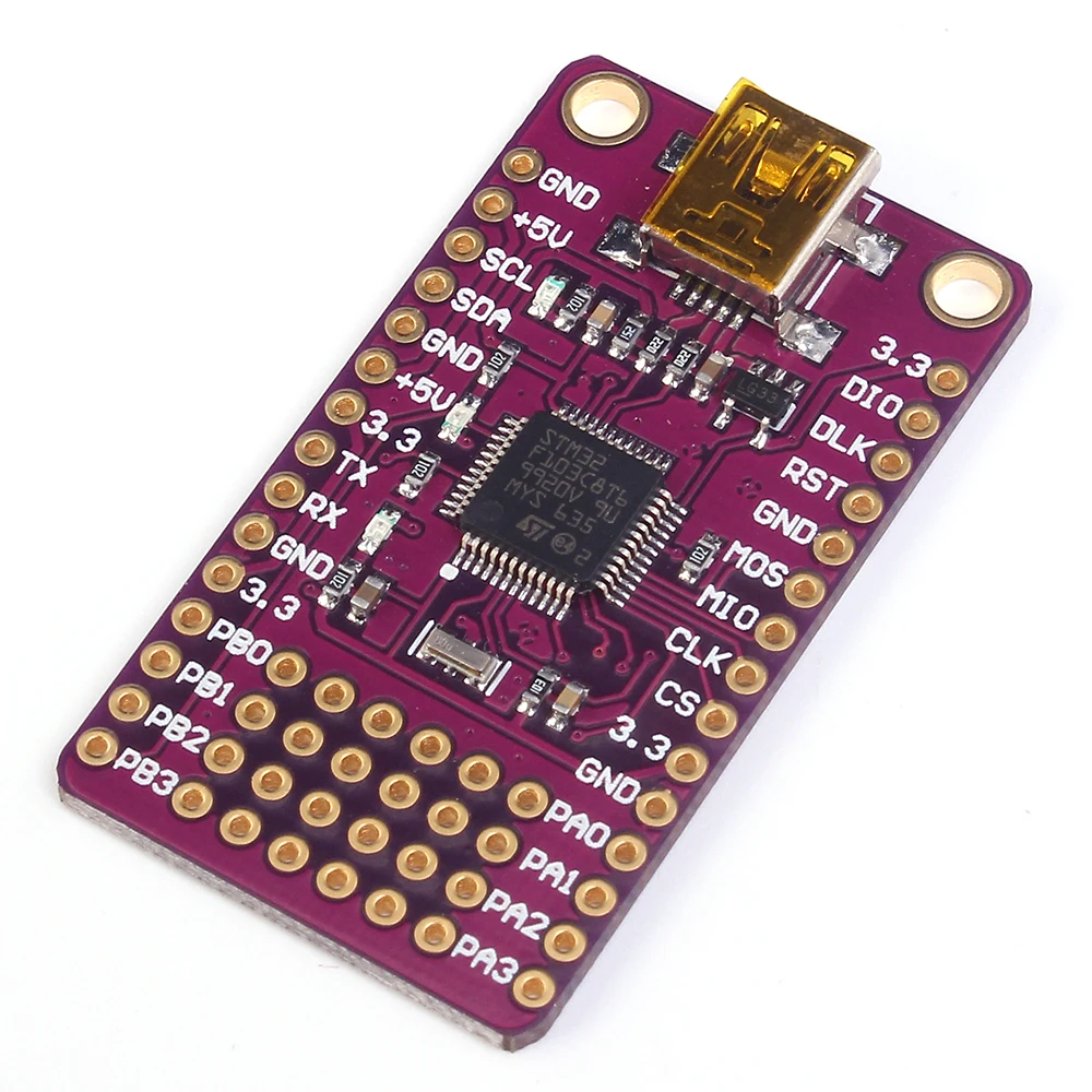 CJMCU 1308 STM32F103C8T6 ST MCU развитию Модуль ARM STM32 32 бит Cortex TM M3 процессор USB интерфейс|development