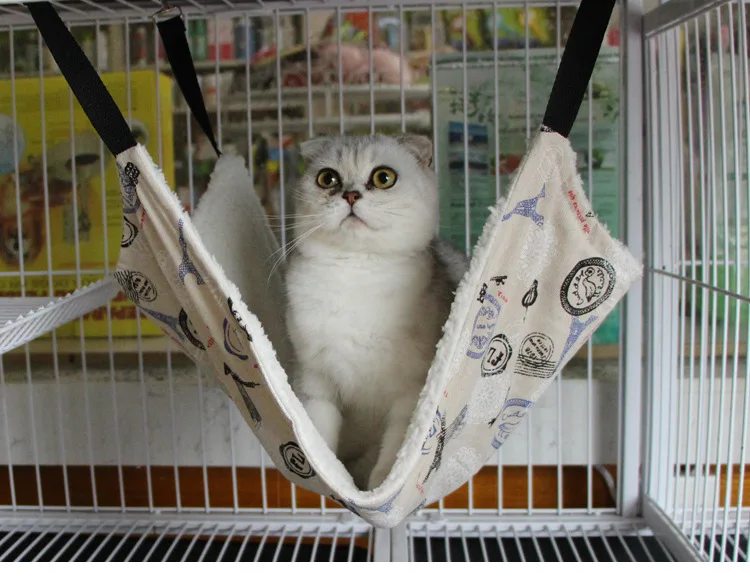 Клетка для котят и кошек гамак съемная подвесная мягкая клетка кровати кресло