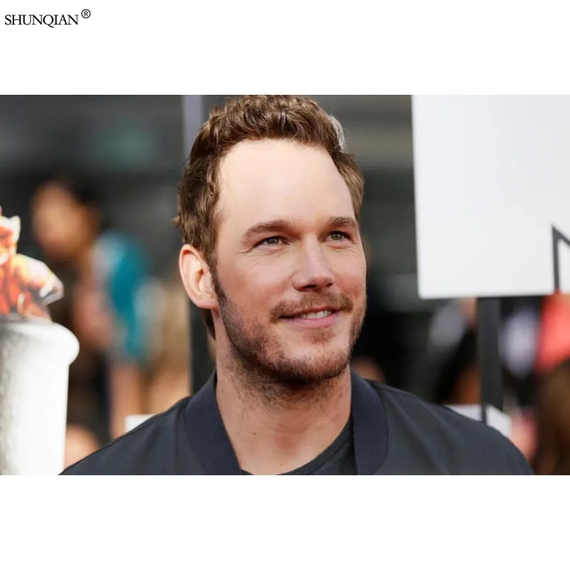 Крис Пратт печати плакатов из шелковой ткани с принтом ткань плакат