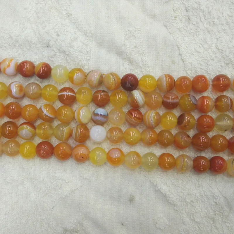 2016 Fashion top quality natural stripe onyx round Beads 10mm for jewelry Making Wholesale 75pcs/lot free shipping | Украшения и