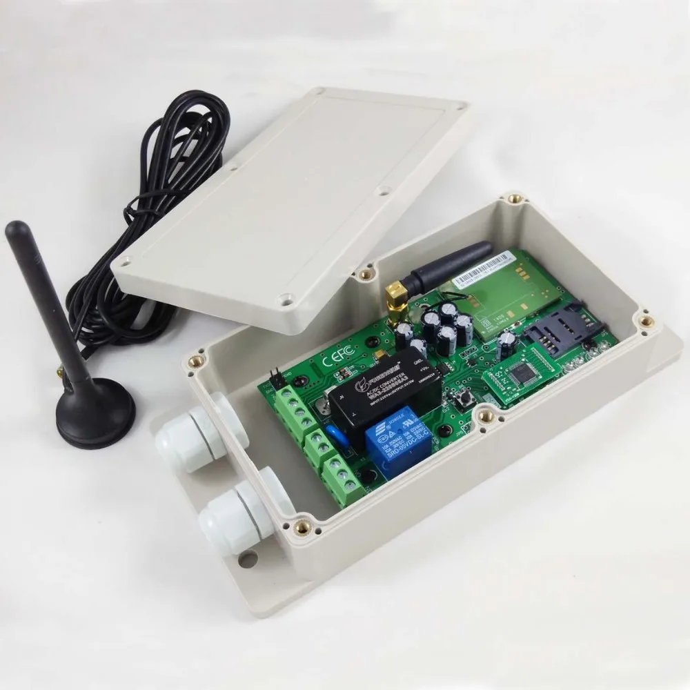 

GSM-KEY AC version GSM Remote control for garage door opener (Quad band Designed)