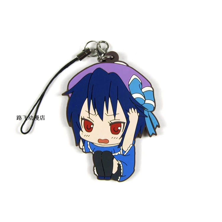 Экшн фигурка Nisekoi Ichijyo Raku Kirisaki Chitoge Onodera Kosaki Tsugumi Seishiro аниме модель резиновый брелок