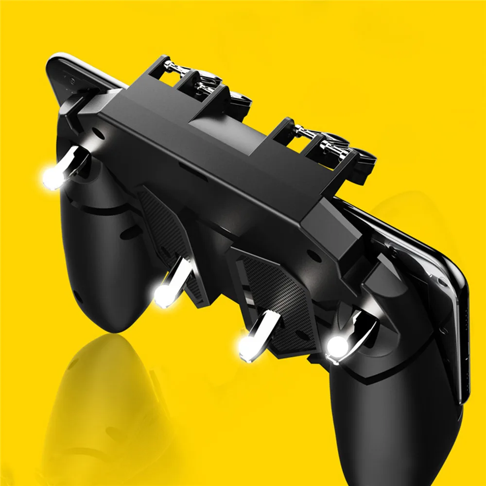 Мобильный игровой контроллер кнопка оборота геймпад для PUBG IOS Android 6 рабочий