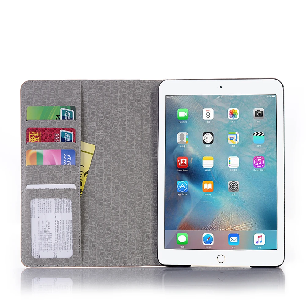 Чехол для iPad Mini5 Mini 5 2019 деловой кожаный чехол 4 подставка планшета с защитой
