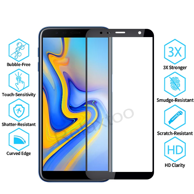 Закаленное стекло для Samsung J4 Plus Защитное Galaxy + J 4 J415F защитная пленка экрана J415 9H |