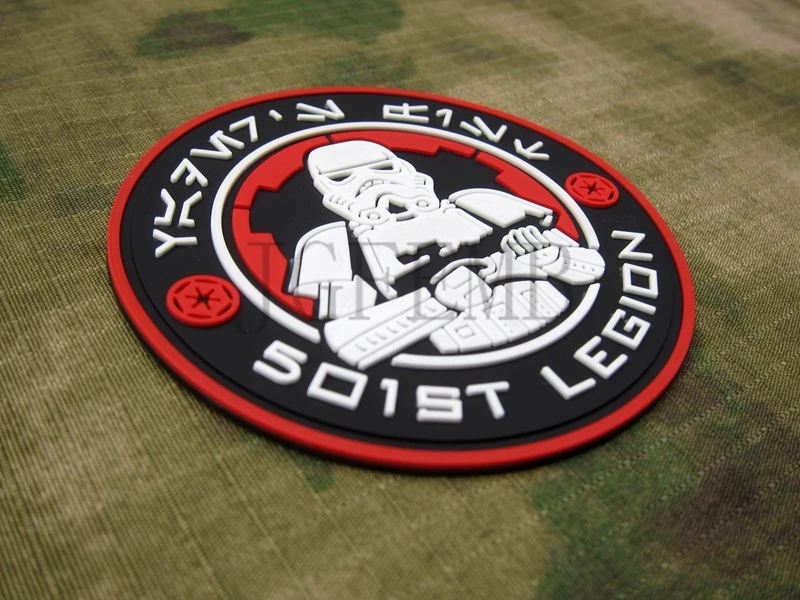 Цвет 501-й легион имперский Штурмовик военный 3D ПВХ патч PB1618 | Дом и сад