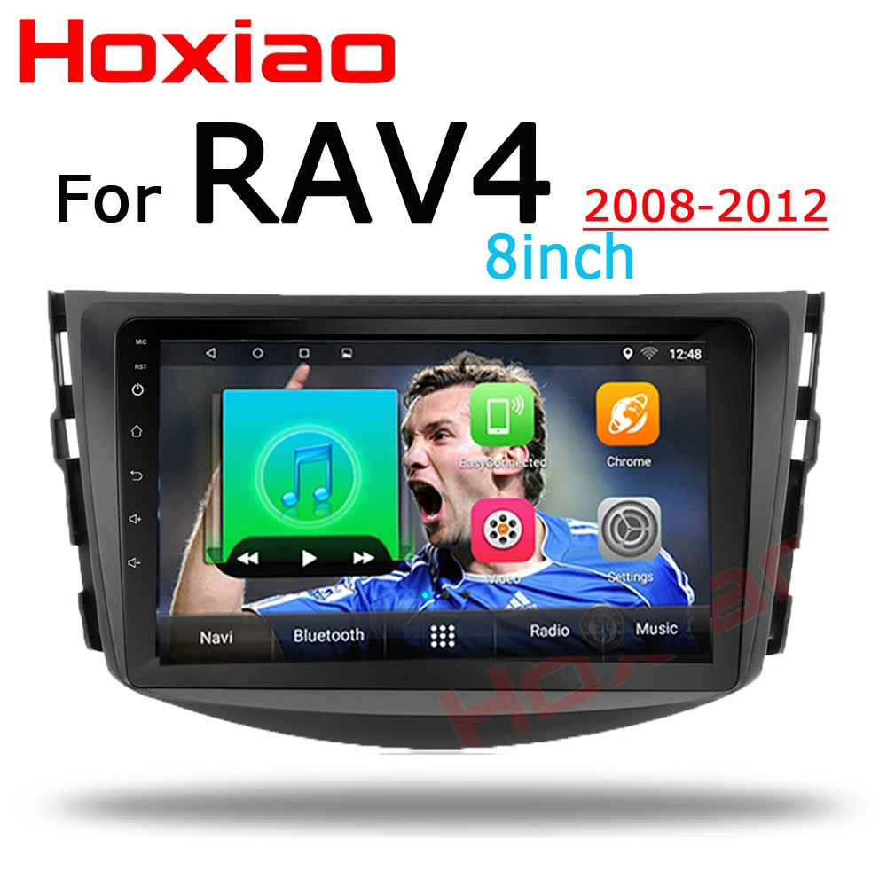 Автомобильный Android dvd плеер для Toyota Rav 4 RAV4 2008 2012 8 дюймов gps навигация WIFI Can Bus BT RDS 2 din