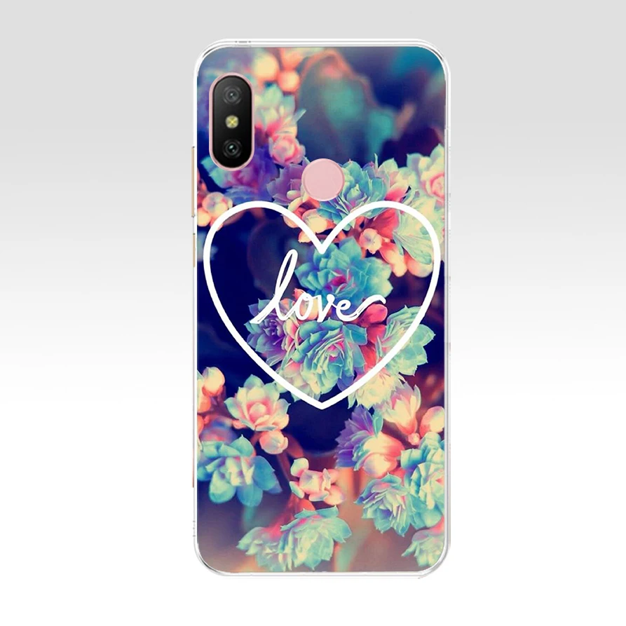 25 K силиконовый чехол для Xiaomi mi A2 LITE, чехол с полной защитой, мягкая задняя крышка из ТПУ, чехол для телефона s для Xio mi A2 LITE, бампер - Цвет: 25