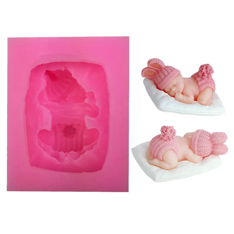 Детский сахарный торт для спящего младенца искусственный инструмент выпечки