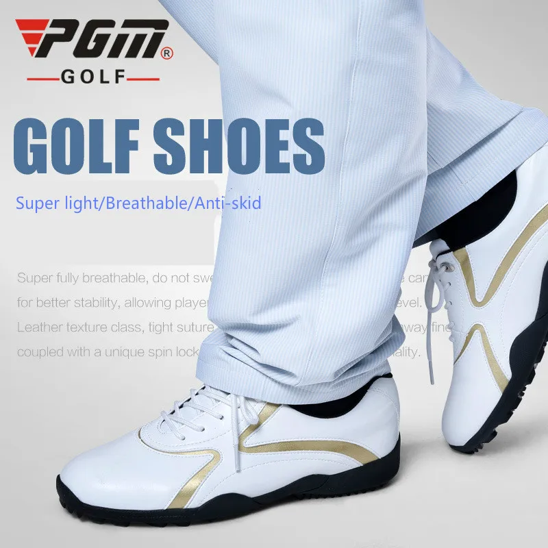 Летние модели PGM Golf Мужская обувь Супер Мужские дышащие сетчатые кроссовки