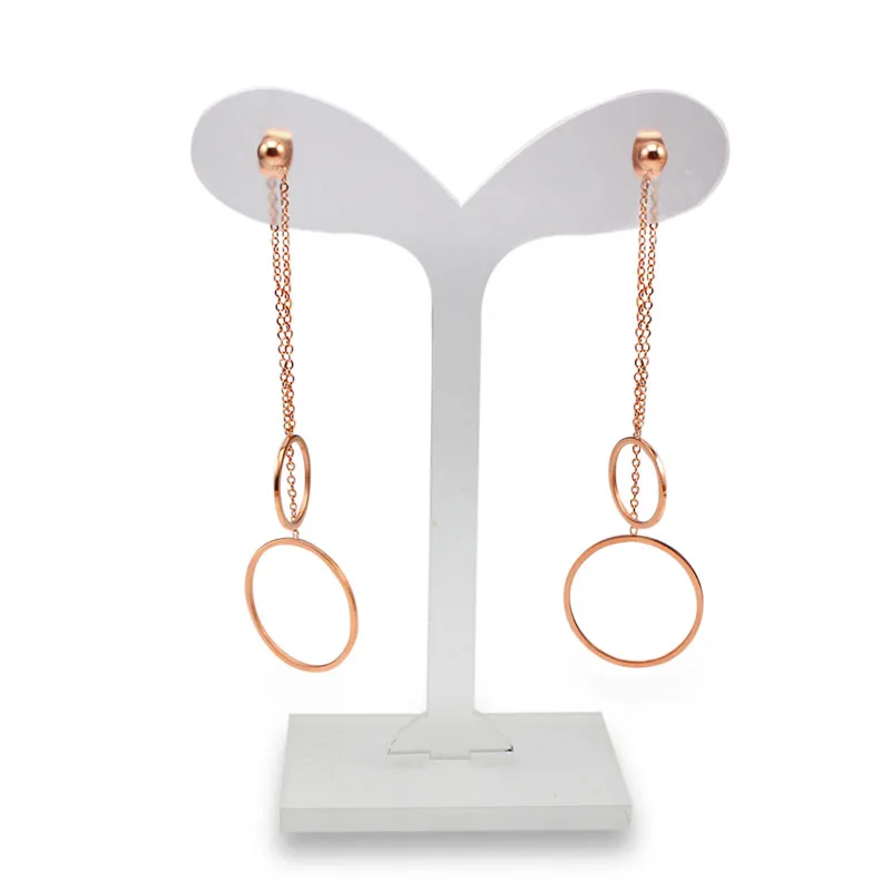 2017 Круглый Круг Мода Серьги новые длинные Длинные Висячие серьги для женщин