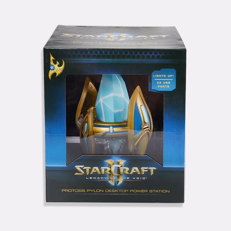 Tobyfancy Star Craft II Legacy of the Void Protoss Pylon настольная Электростанция USB зарядное устройство
