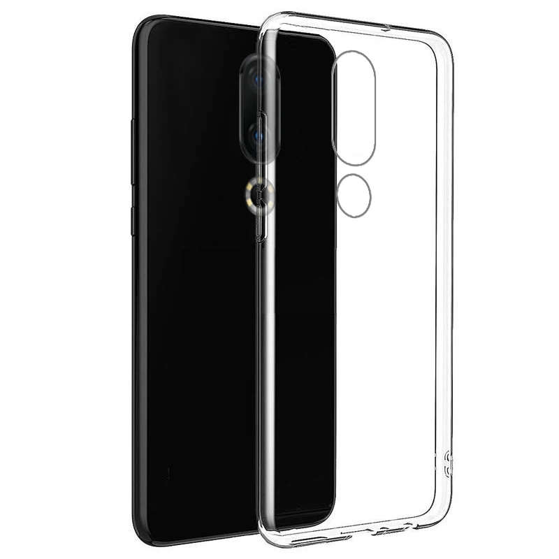 Ультратонкий прозрачный силиконовый чехол для телефона подходит Meizu 15 с
