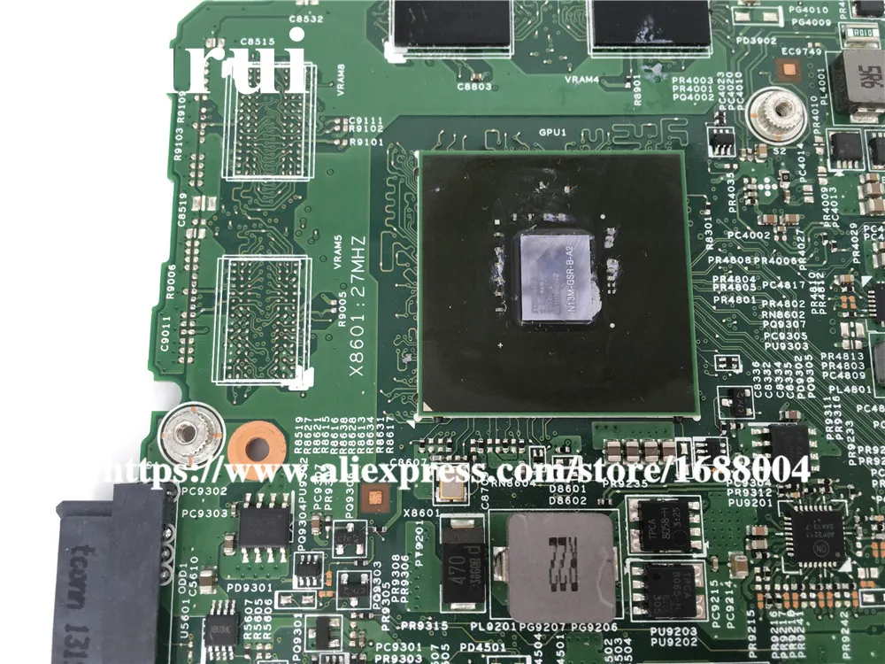 CN-055NJX 55NJX 055NJX для DELL INSPIRON 2421 3421 5421 Материнская плата ноутбука I5-3337U материнская плата 12204-1 DNE40-CR ПРБ: 5J8Y4