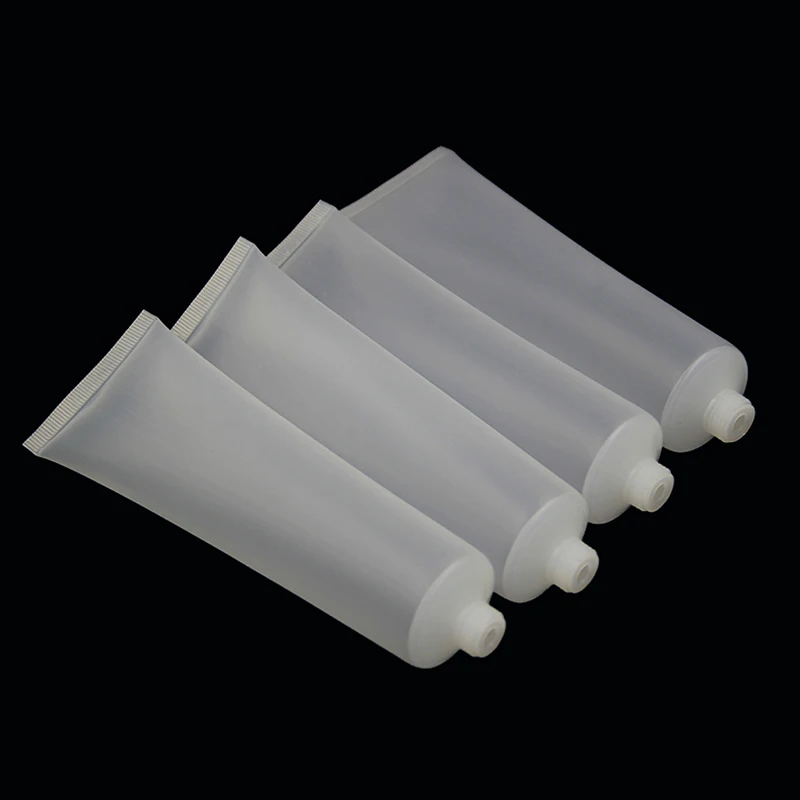 20 шт пластиковые трубки пустые косметические контейнеры мягкие флип шапки с