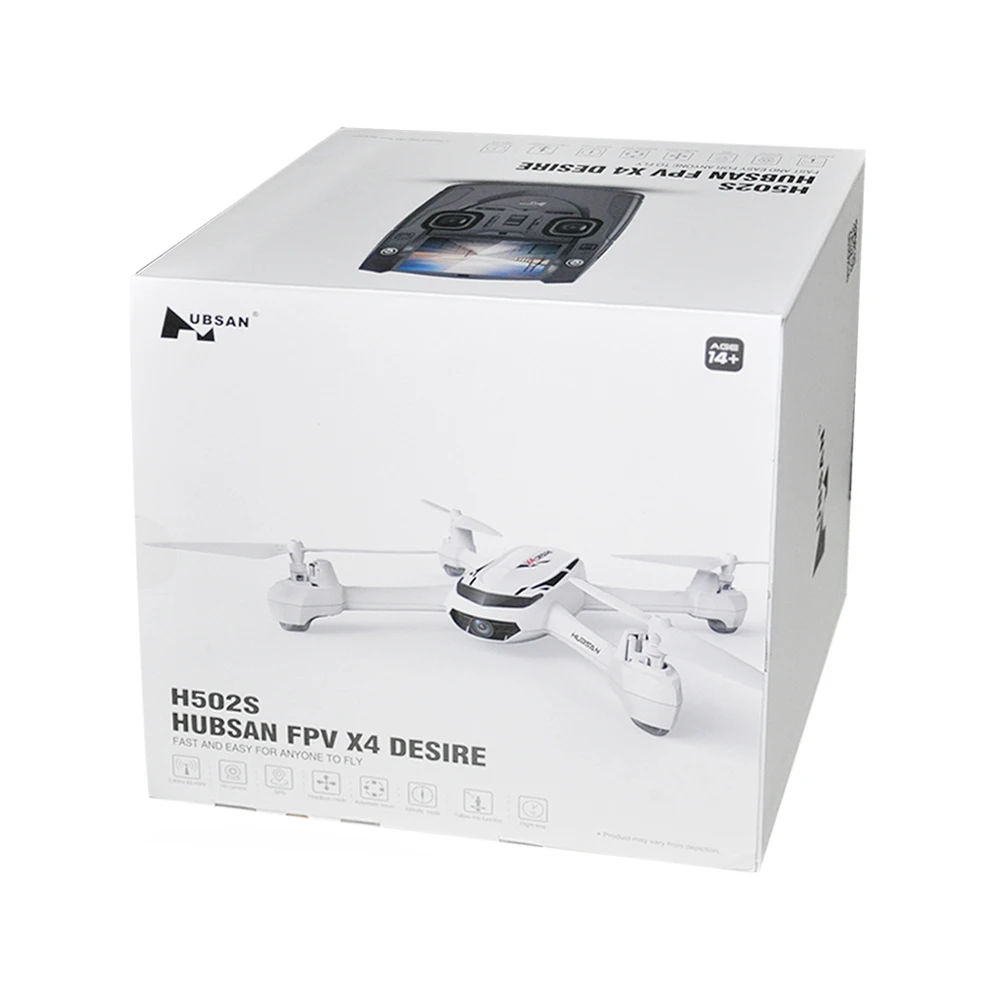 Hubsan X4 H502S Радиоуправляемый квадрокоптер 5 8G FPV gps высота Дрон с 720P HD камерой один