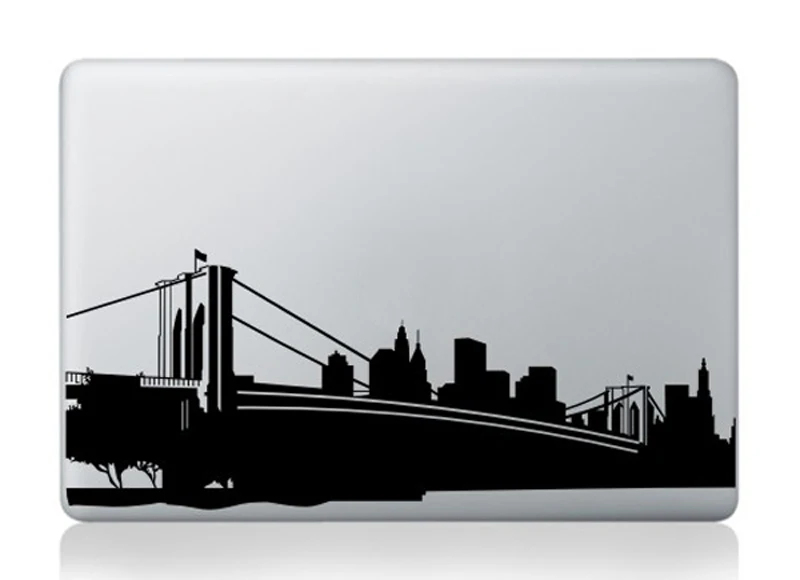 Забавная ПВХ частичная наклейка для ноутбука Macbook air pro retina 11 13 15 ноутбук черная наклейка для Xiaomi Air 12,5 13,3 Pro 15,6