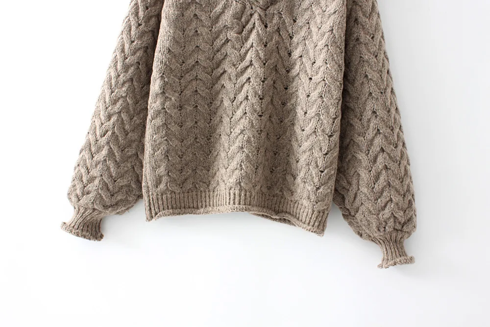 Watialady 2017 O Neck Knitted Pullover Sweater Women Hollow Out Soft Jumper Pull Femme Autumn Winter Warm Knitting | Женская одежда