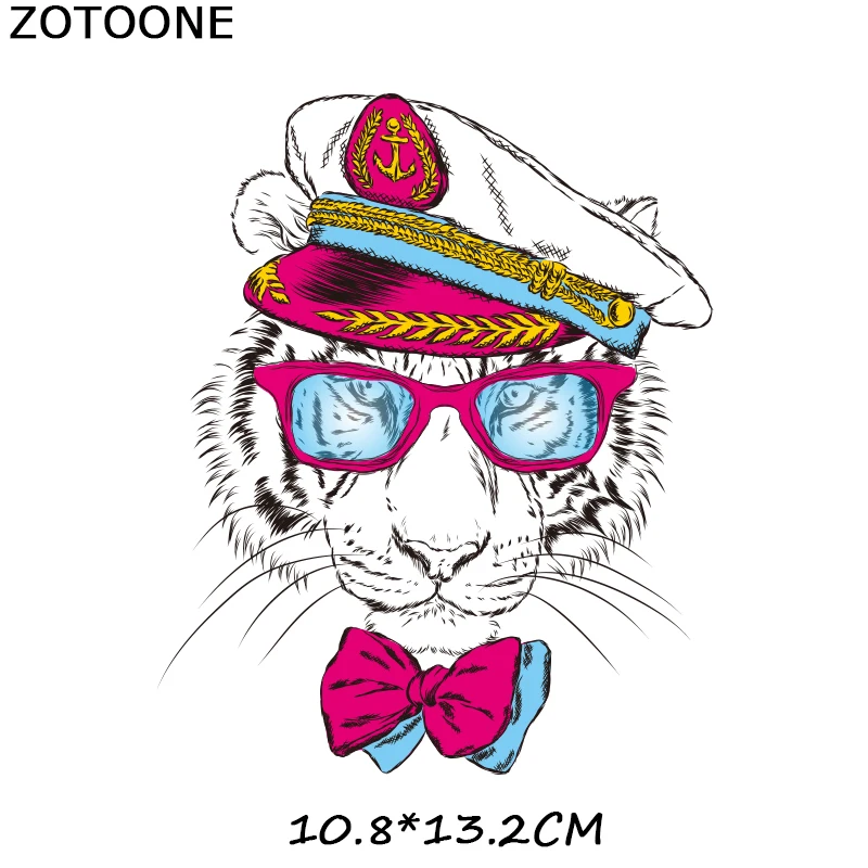 ZOTOONE нашивки в полоску с утюгом на одежде, самодельные нашивки для собак, нашивки с теплопередачей для одежды для футболок, наклейки для девочек I - Цвет: 999