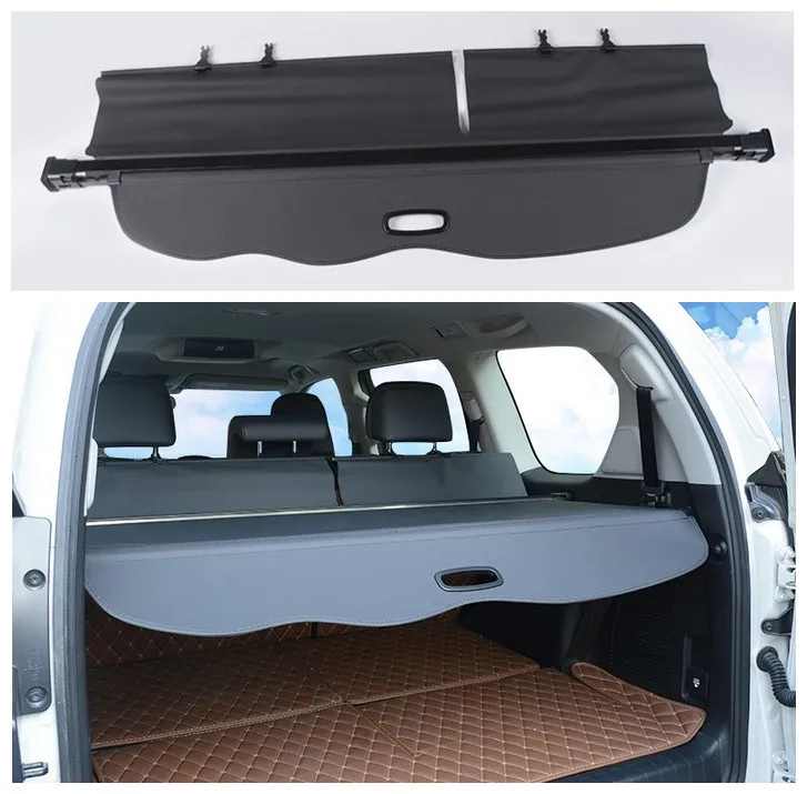 Для TOYOTA Land Cruiser PRADO 150 2010 2019 задняя багажная крышка груза защитный экран затеняющий